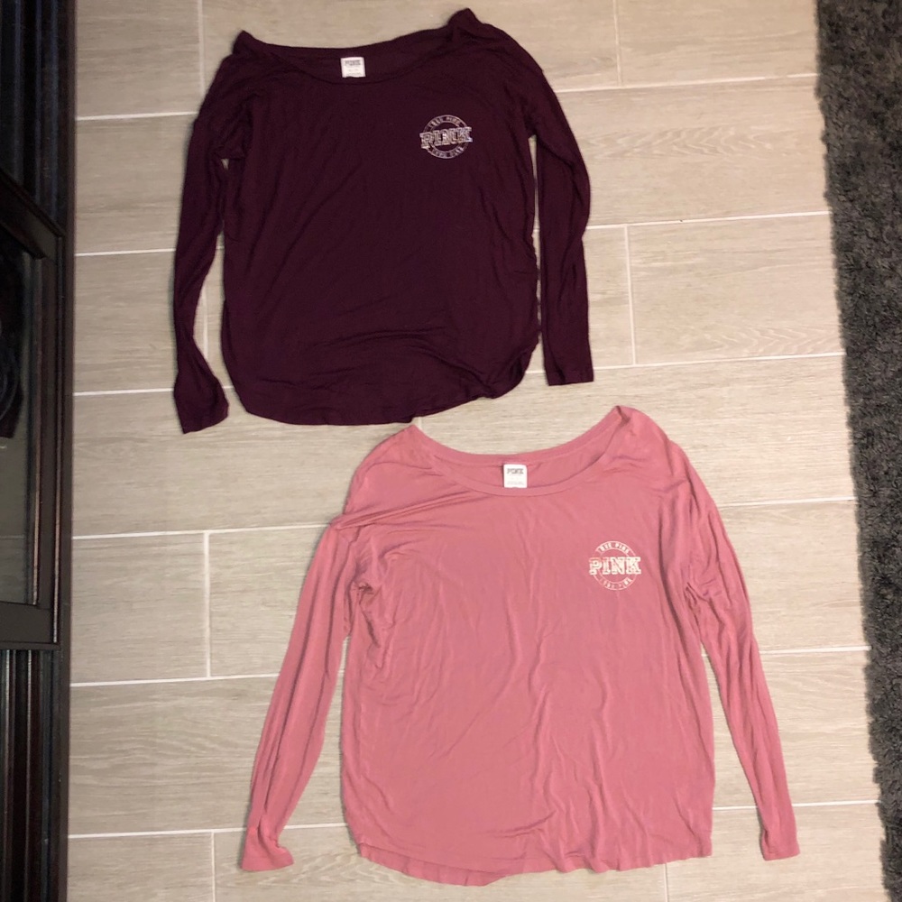 Pink Long Sleeve Tee Bundle